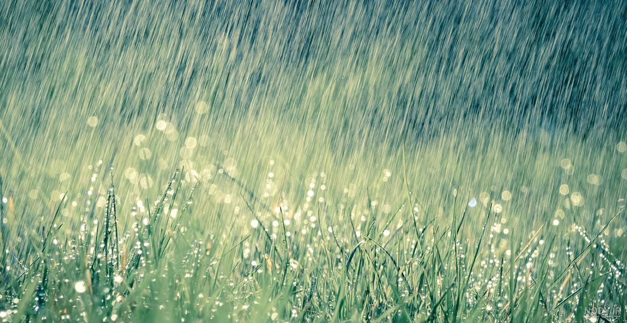  عکس قطره های باران