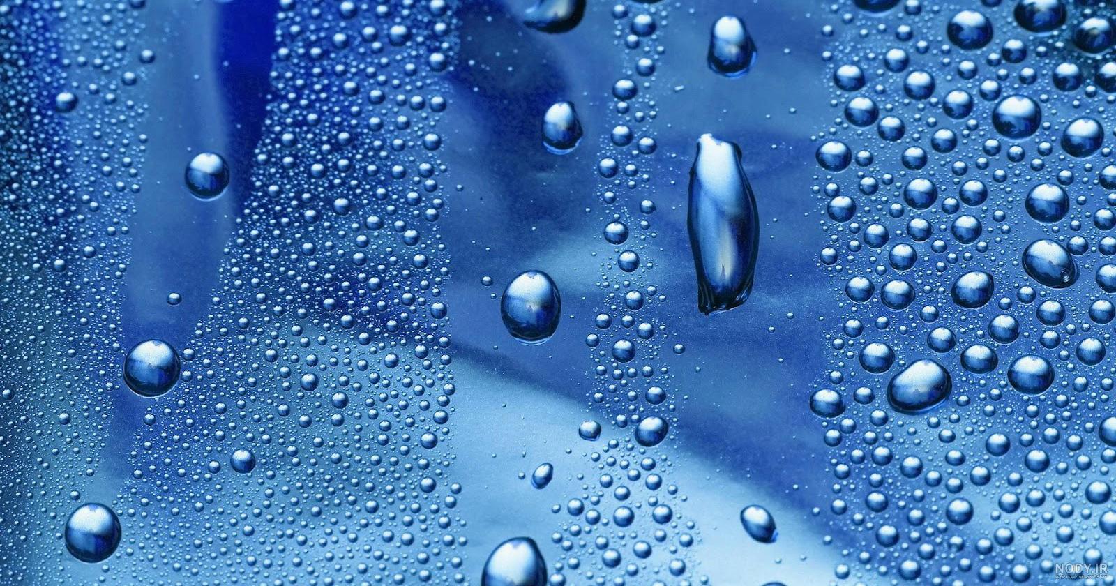  عکس قطره های باران