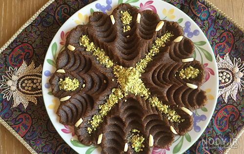 اموزش خرما با روکش حلوا
