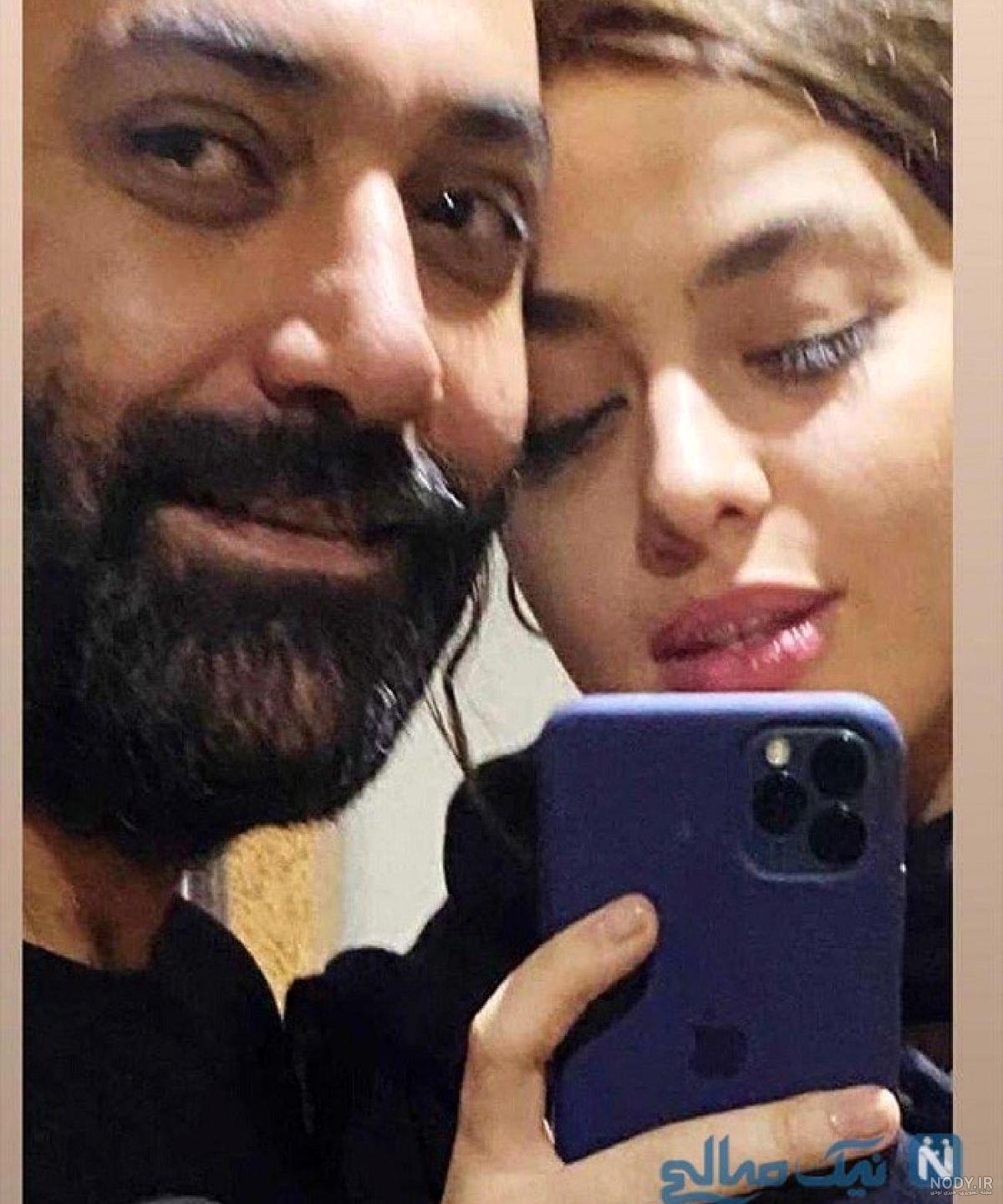 اینستاگرام پارسا پیروزفر و همسرش