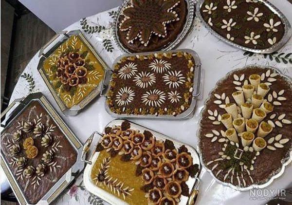 تزیین خرما ساده و شیک