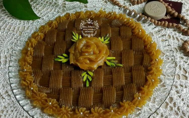 حلوای نخودچی زنجبیلی حلوای نخودچی زنجبیلی