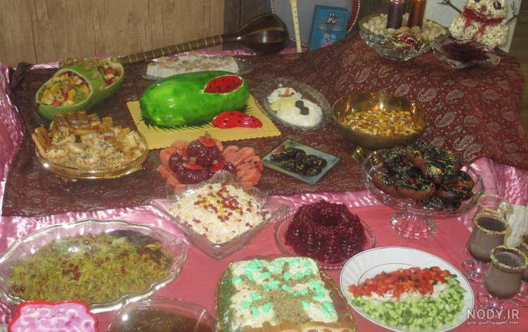 خوراکی های تولد خوراکی های تولد