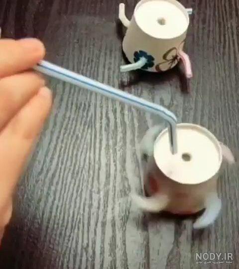 ساخت کاردستی حرکتی با کاغذ