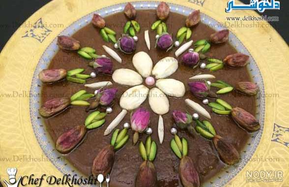 طرز تهیه حلوا زنجبیلی با آرد نخودچی طرز تهیه حلوا زنجبیلی با آرد نخودچی