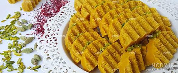 طرز تهیه حلوا نخودچی قالبی طرز تهیه حلوا نخودچی قالبی