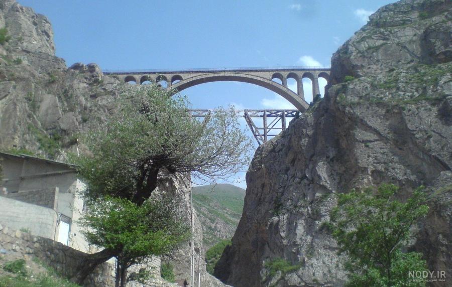عبور قطار از روی پل ورسک عبور قطار از روی پل ورسک