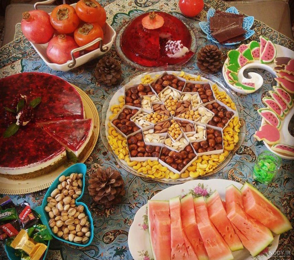 عکس خوراکی های شب یلدا عکس خوراکی های شب یلدا