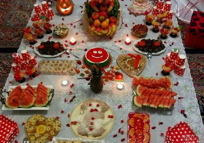عکس خوراکی های شب یلدا عکس خوراکی های شب یلدا