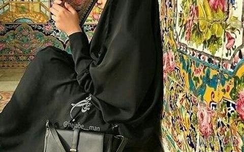 عکس دختر باحجاب از پشت سر