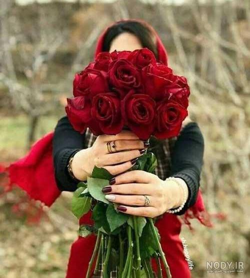 عکس دسته گل هدیه تولد