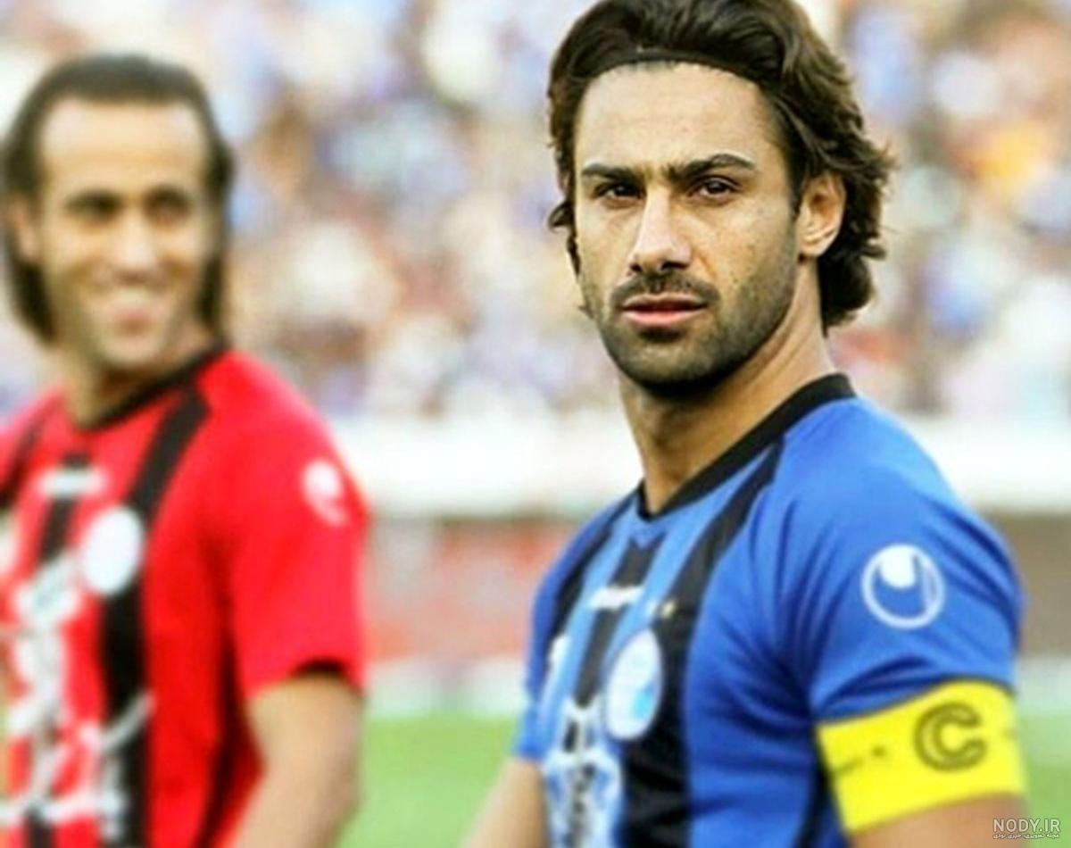 عکس فرهاد مجیدی با لباس استقلال