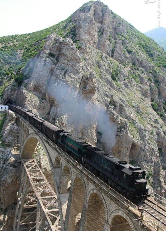 عکس هوایی پل ورسک عکس هوایی پل ورسک