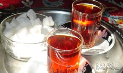 عکس چایی دونفره