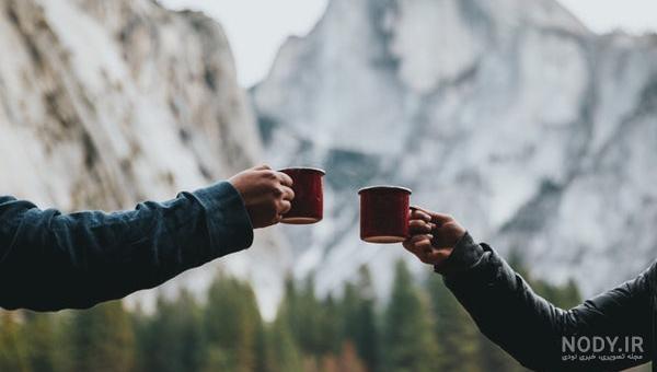 عکس چایی دونفره طبیعی عکس چایی دونفره طبیعی