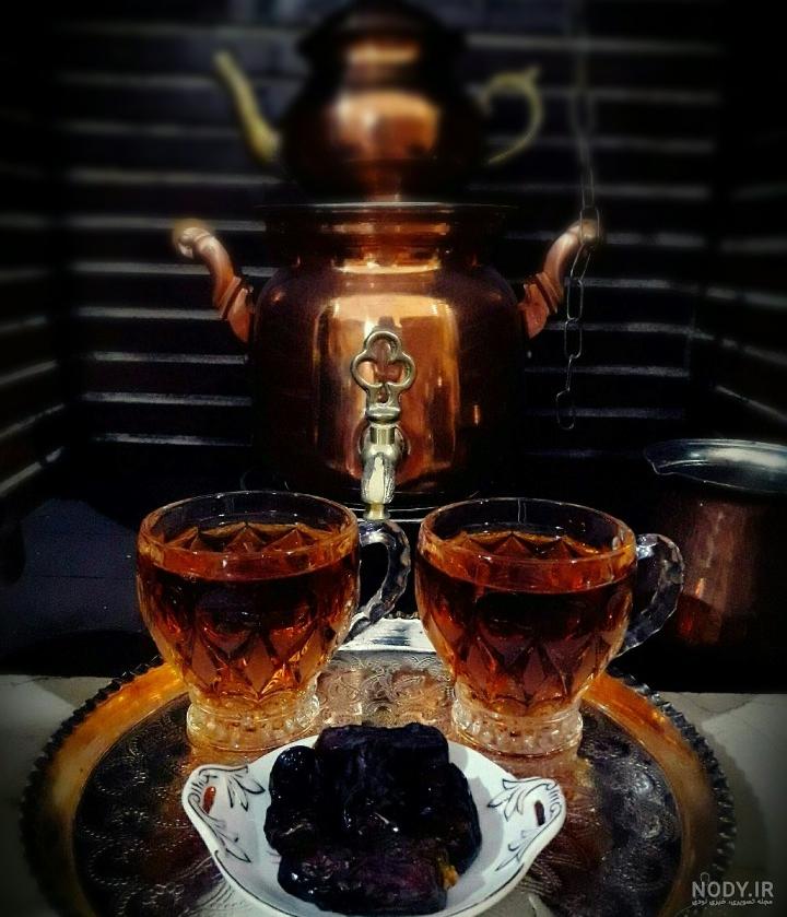 عکس چایی دونفره عاشقانه عکس چایی دونفره عاشقانه