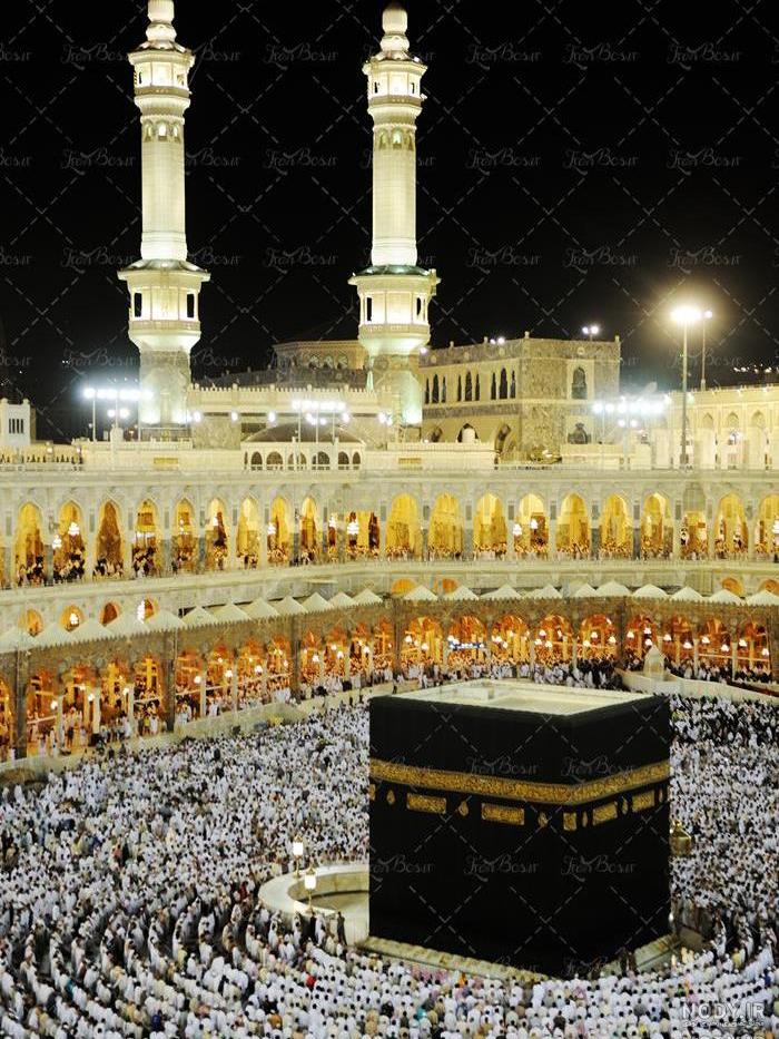 عکس کعبه خلوت