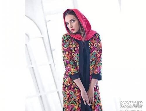 خرید اینترنتی مانتو نخی سایز بزرگ