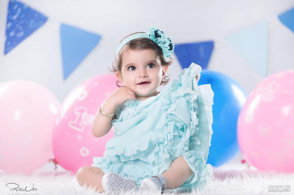 عکس تولد یک سالگی در اتلیه