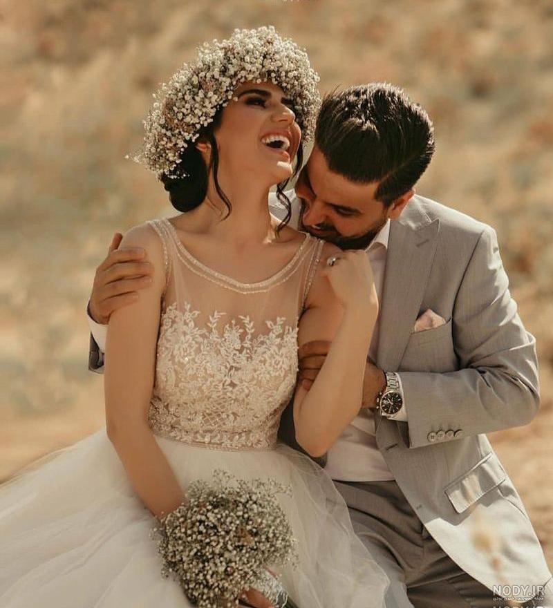عکس عروس و داماد عاشقانه خارجی