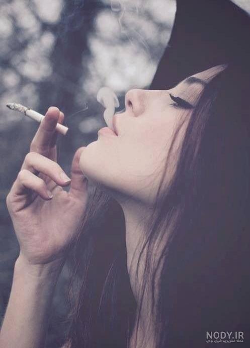 عکس پروفایل دخترونه غمگین سیگار