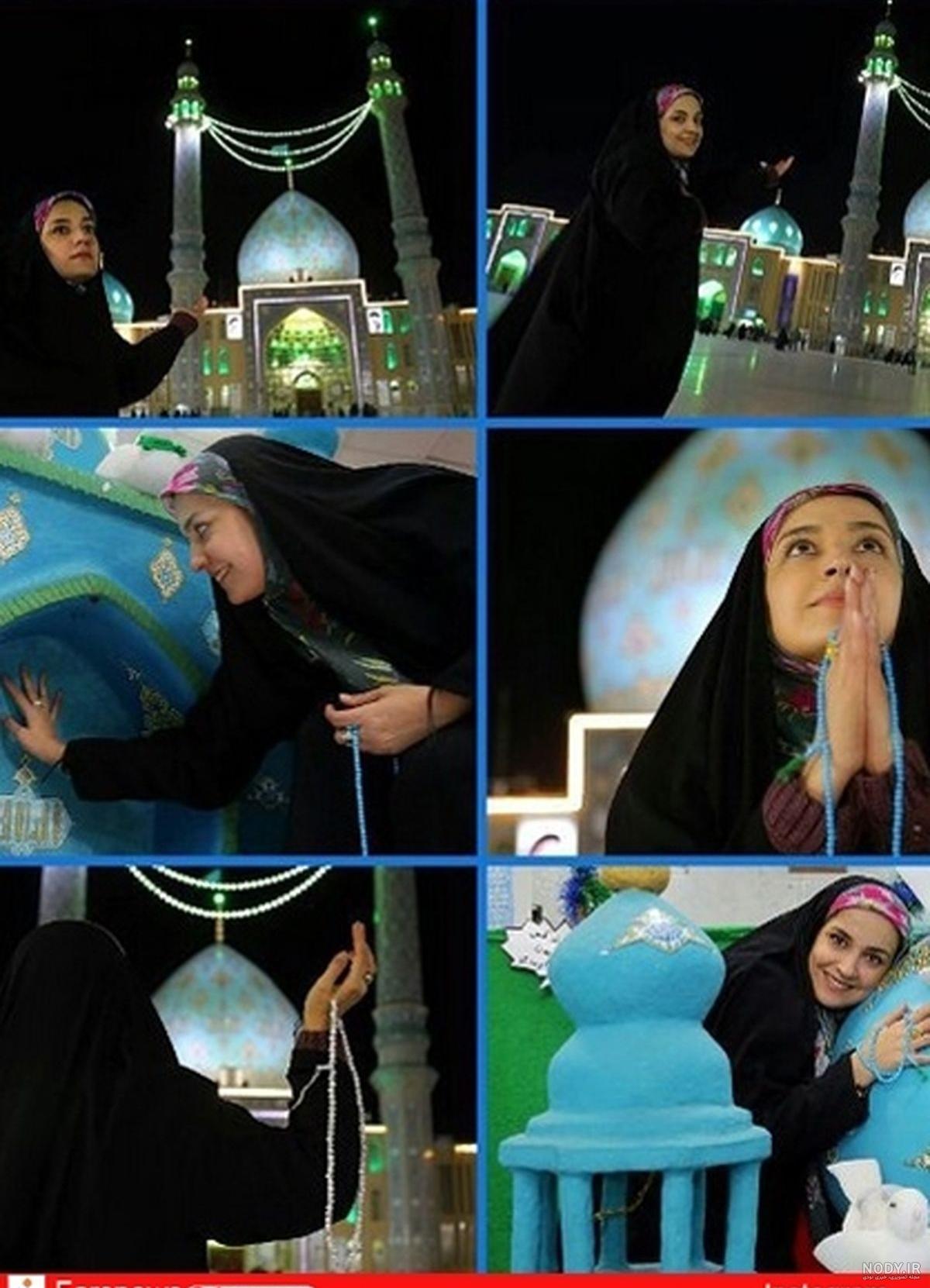 عکس خفن عکس جمکران و گل نرگس