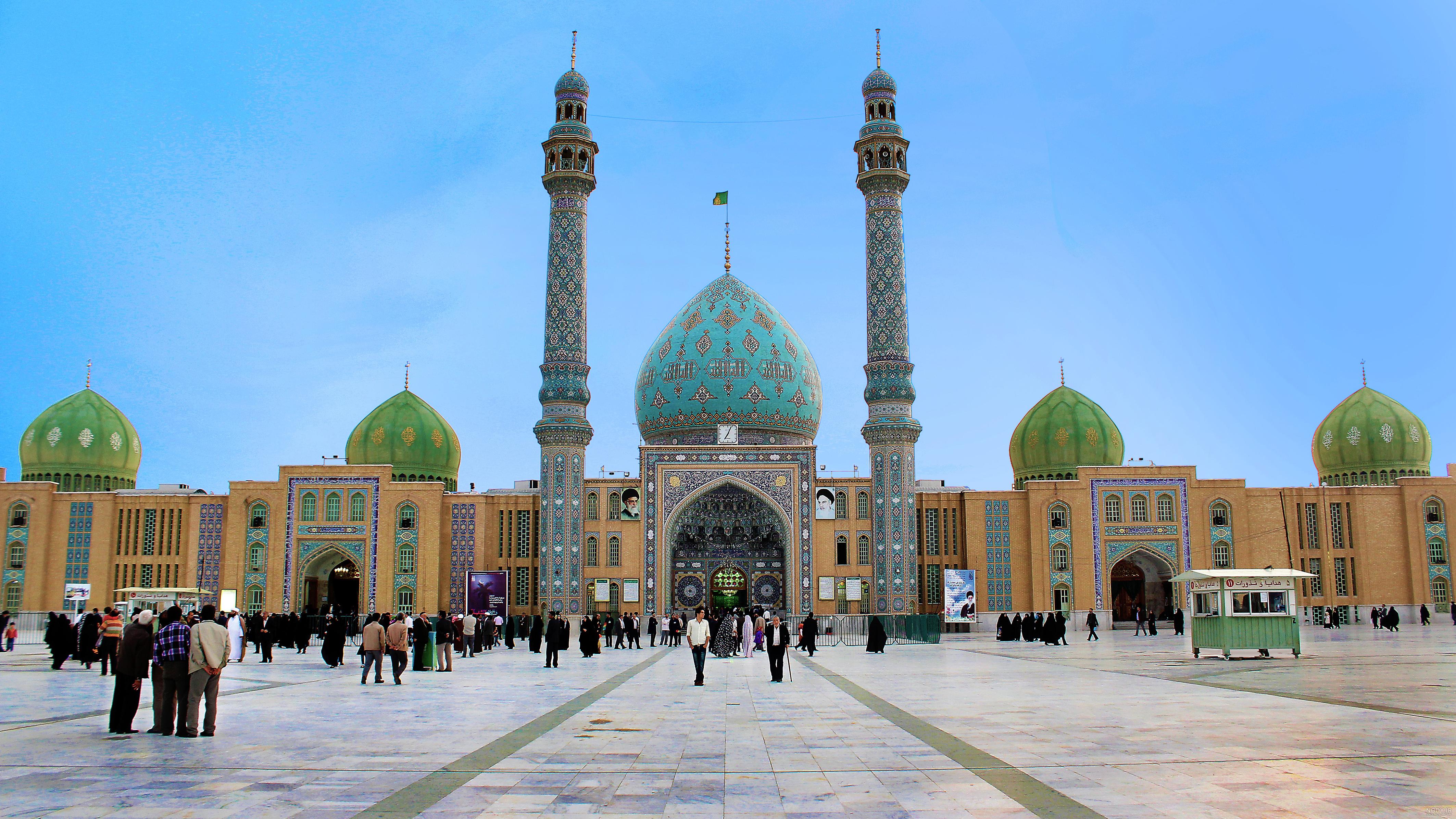 عکس خفن عکس جمکران و گل نرگس