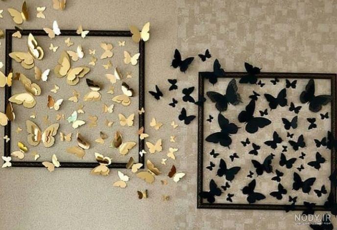 خلاقانه تزیین اتاق با کاغذ رنگی خلاقانه تزیین اتاق با کاغذ رنگی