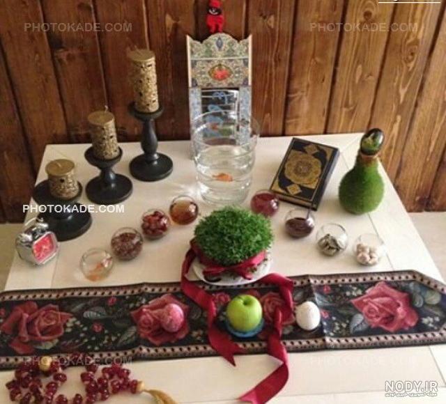 سفره هفت سین مدرن سفره هفت سین مدرن