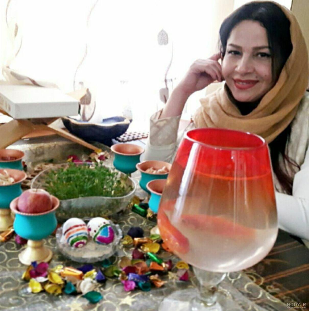 عکس خاله شیرین پس از باران