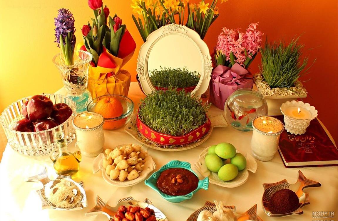 عکس سفره هفت سین جدید عکس سفره هفت سین جدید