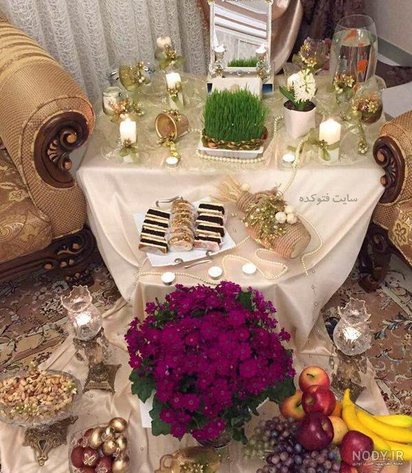 عکس سفره هفت سین ساده عکس سفره هفت سین ساده