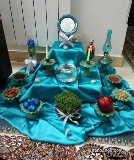 عکس سفره هفت سین ساده و شیک عکس سفره هفت سین ساده و شیک