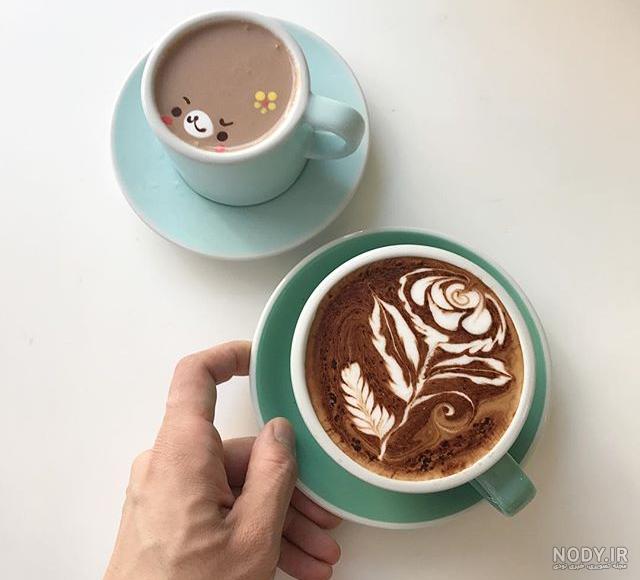 عکس قهوه در کافه