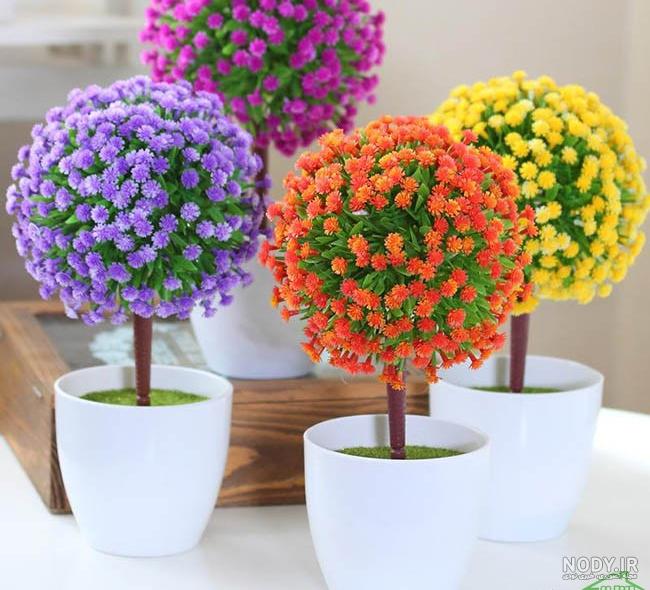 عکس گلهای زیبای مصنوعی