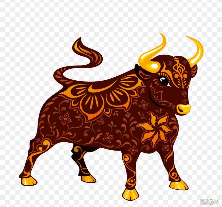 نقاشی گاو آسان نقاشی گاو آسان