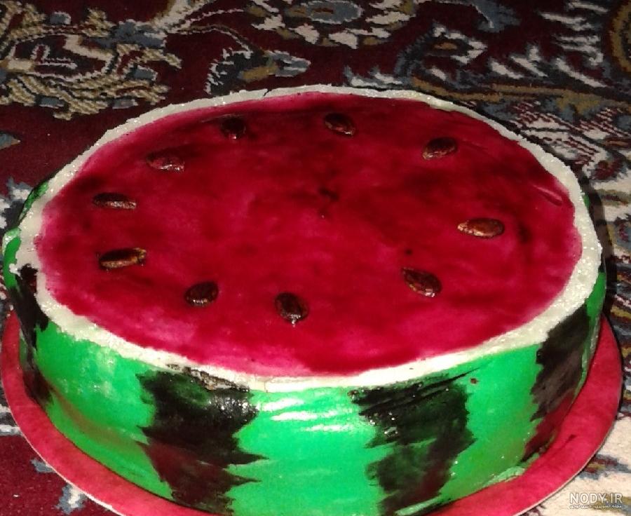 کیک شب یلدا برای عروس