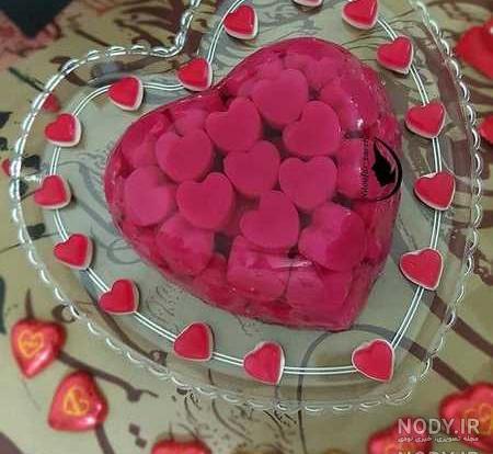 طرز تهیه ژله رمانتیک