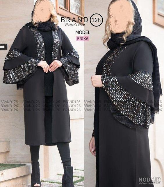 مدل مانتو مجلسی با پارچه کرپ