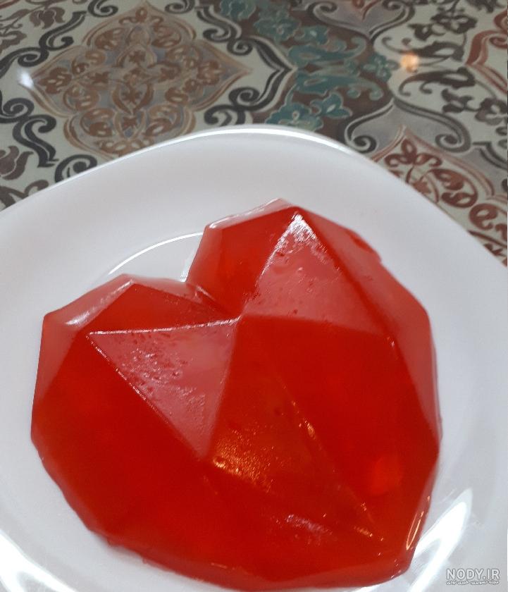ژله خرده شیشه شفاف ساده