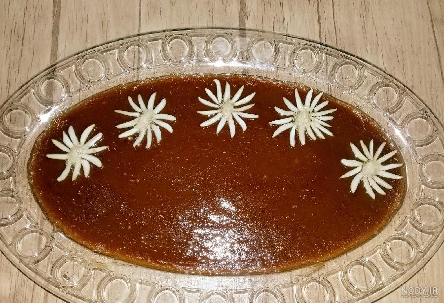 آموزش تزیین حلوا با شابلون