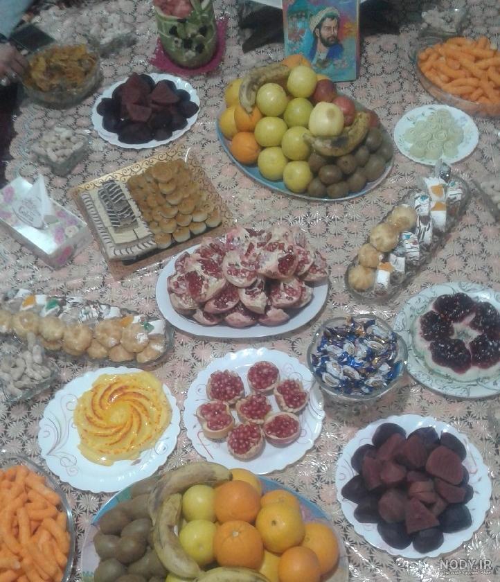 آموزش چیدن سفره شب یلدا