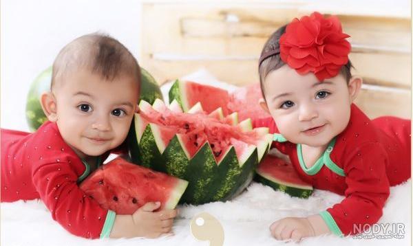 ایده عکس ماهگرد نوزاد دختر ایده عکس ماهگرد نوزاد دختر