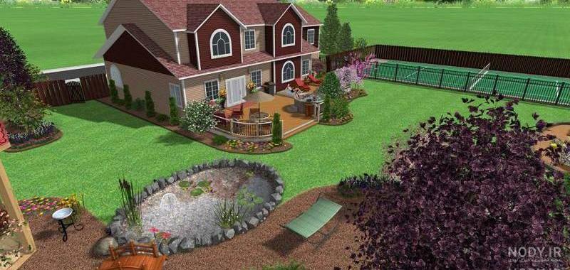 طراحی خانه باغ