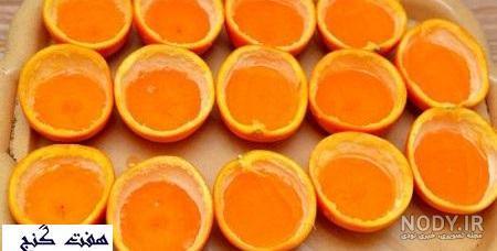 طرز تهیه ژله پرتقالی