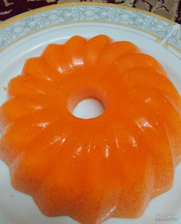 طرز تهیه ژله پرتقالی ساده