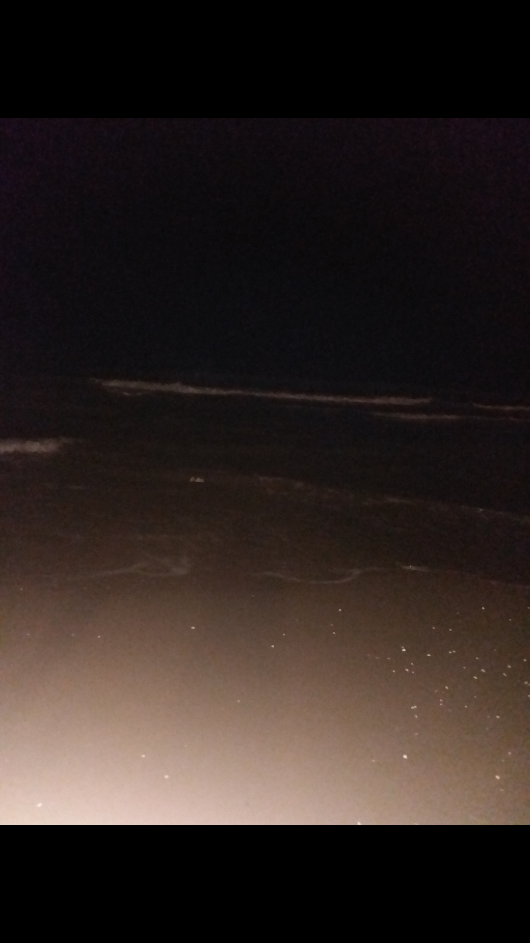 عکس دریا تو شب