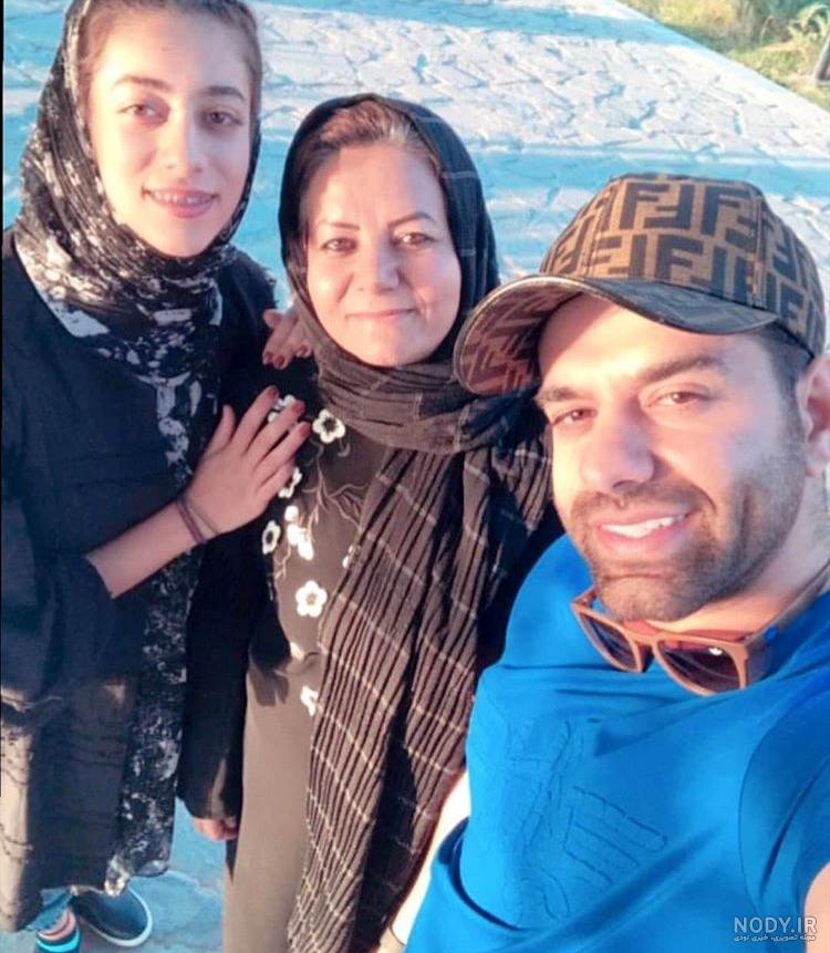 عکس رضا بهرام خواهرش عکس رضا بهرام خواهرش