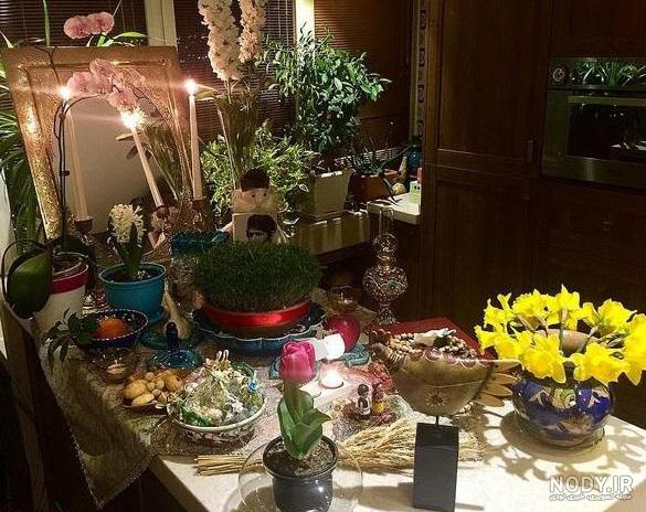 عکس سفره هفت سین ساده و شیک