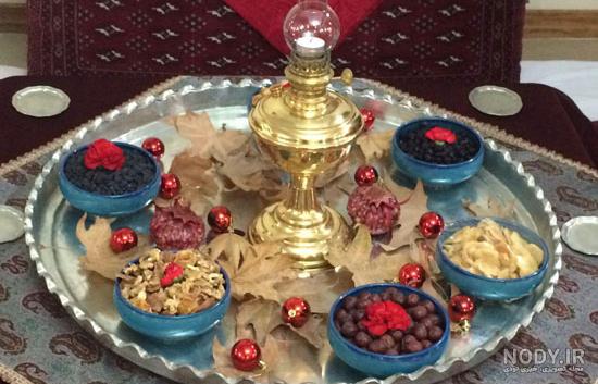عکس سفره هفت سین لاکچری